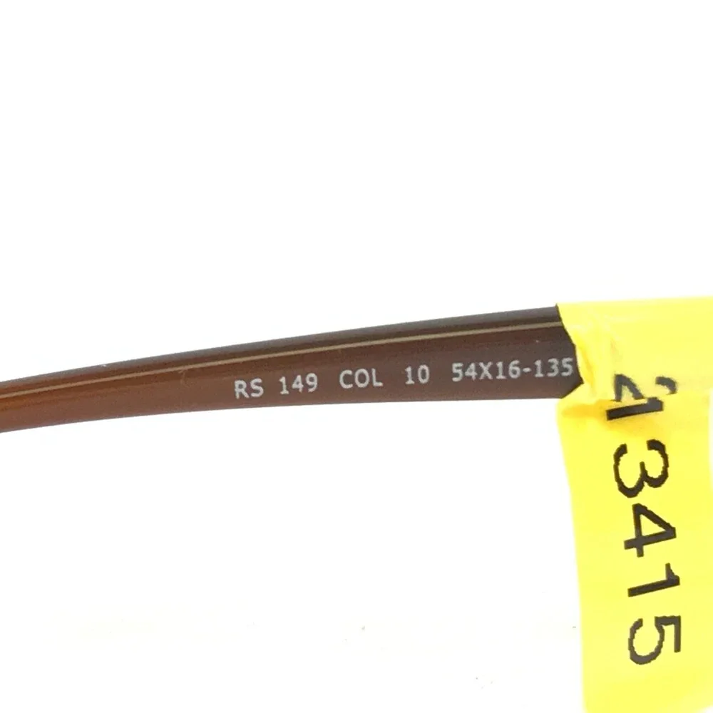 Roberto Steffani RS 149 COL 10 Eyeglasses Frames Brown Round Full Rim 54-16-135